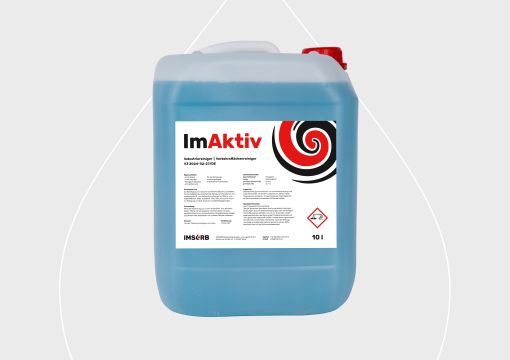 IMSORB Industriereiniger ImAktiv im Kanister zur Entfernung von Öl, Fett und Schmutz